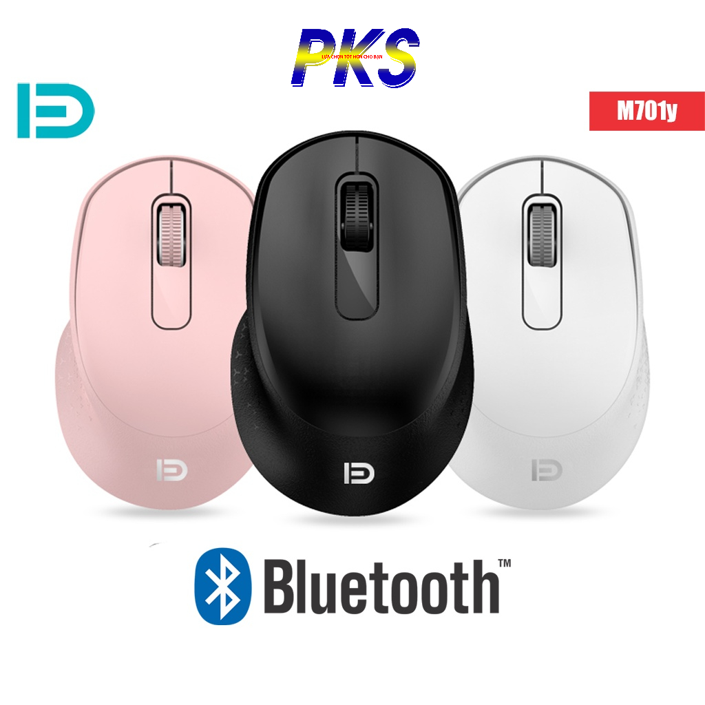 Chuột không dây Forter M701y Dual Mode hai chế độ Wireless + Bluetooth