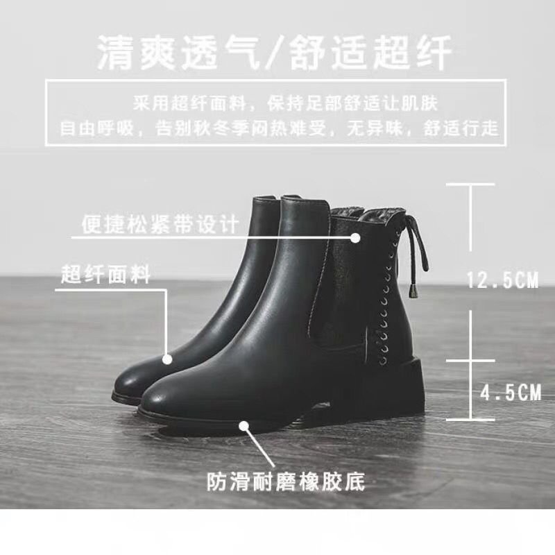 Giày Bốt Martin Mỏng Gót Cao Vừa Thời Trang Mùa Thu 2021 Cho Nữ