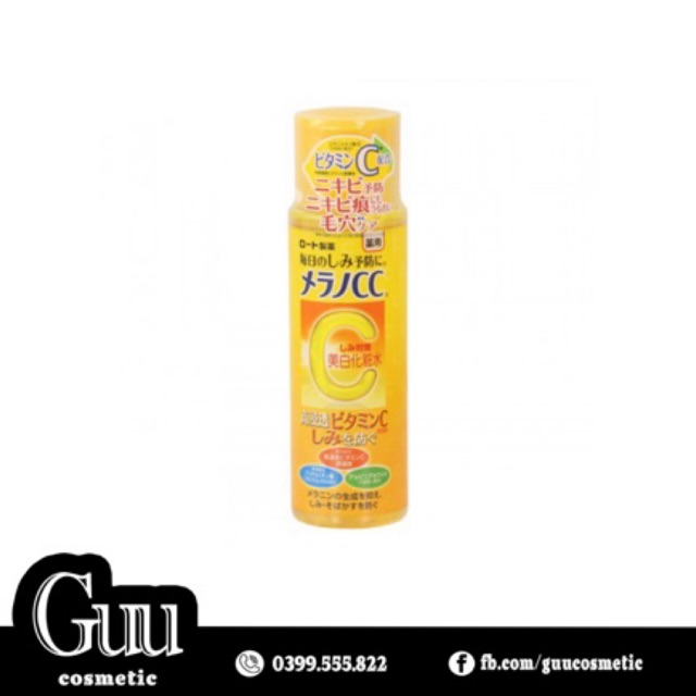 Nước hoa hồng Melano CC Toner