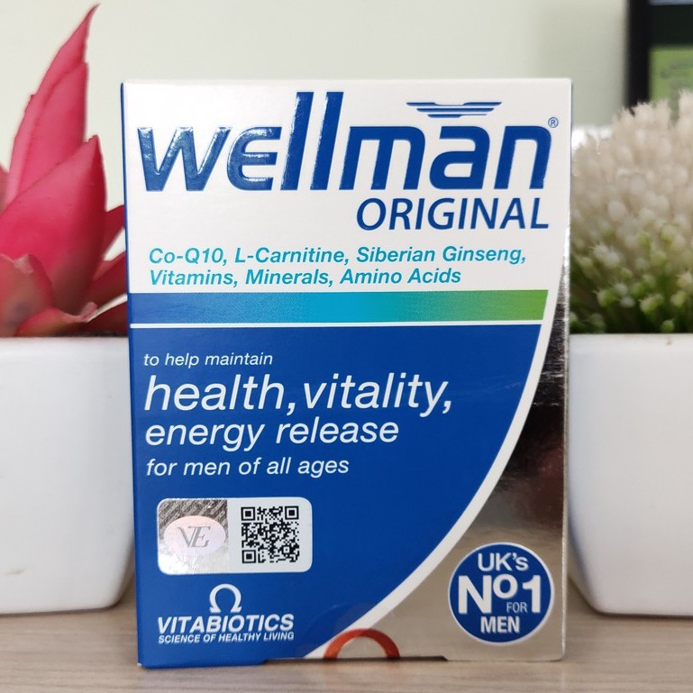 Vitamin Tổng Hợp Dành Cho Nam Vitabiotics Wellman Original 30 Tablets