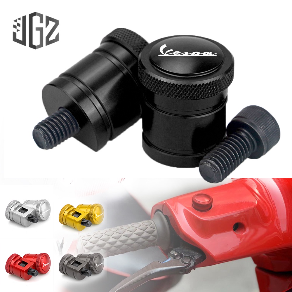 Ốp Gương Chiếu Hậu Bằng Nhôm CNC Có Lỗ Thông Dụng Cho Piaggio VESPA SPRINT PRIMAVERA 150 GTS S125 Gtv 300