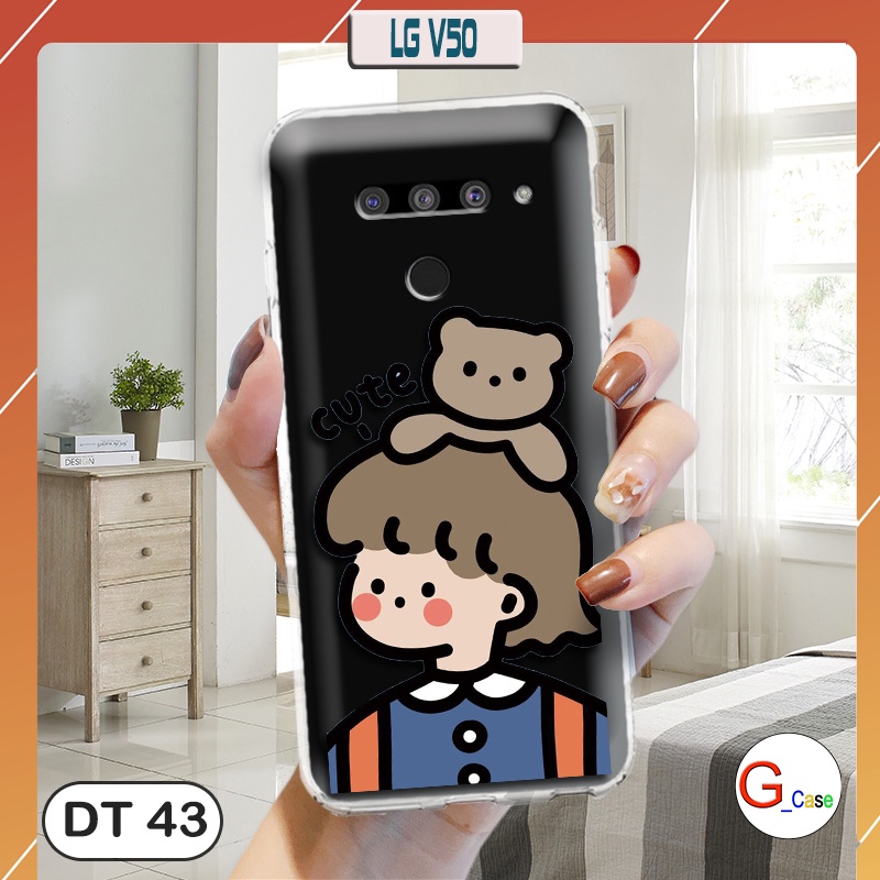 Ốp lưng dẻo LG V50 - in hình