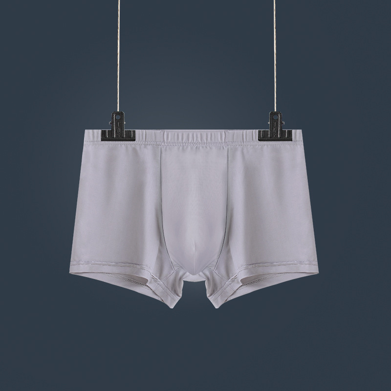 Quần Lót Boxer Không Lộ Đường May Thoáng Khí Gợi Cảm Cho Nam