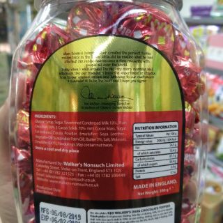 Kẹo Walker Dark Chocolate