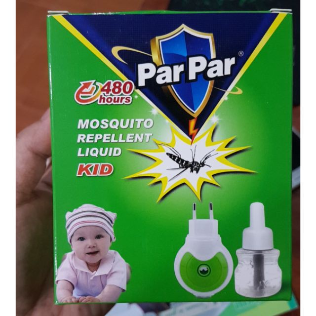 Máy xông muỗi,máy cắm thẳng parpar kèm lọ tinh dầu parpar