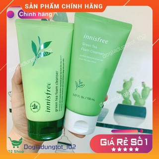 Sữa rửa mặt trà xanh Innisfree Green Tea Foam Cleanser 150ml Hàn Quốc