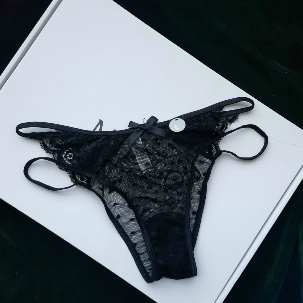 [CHỌN MÀU] Quần lót nữ, quần lót ren tim hai dây sexy quyến rũ QR219