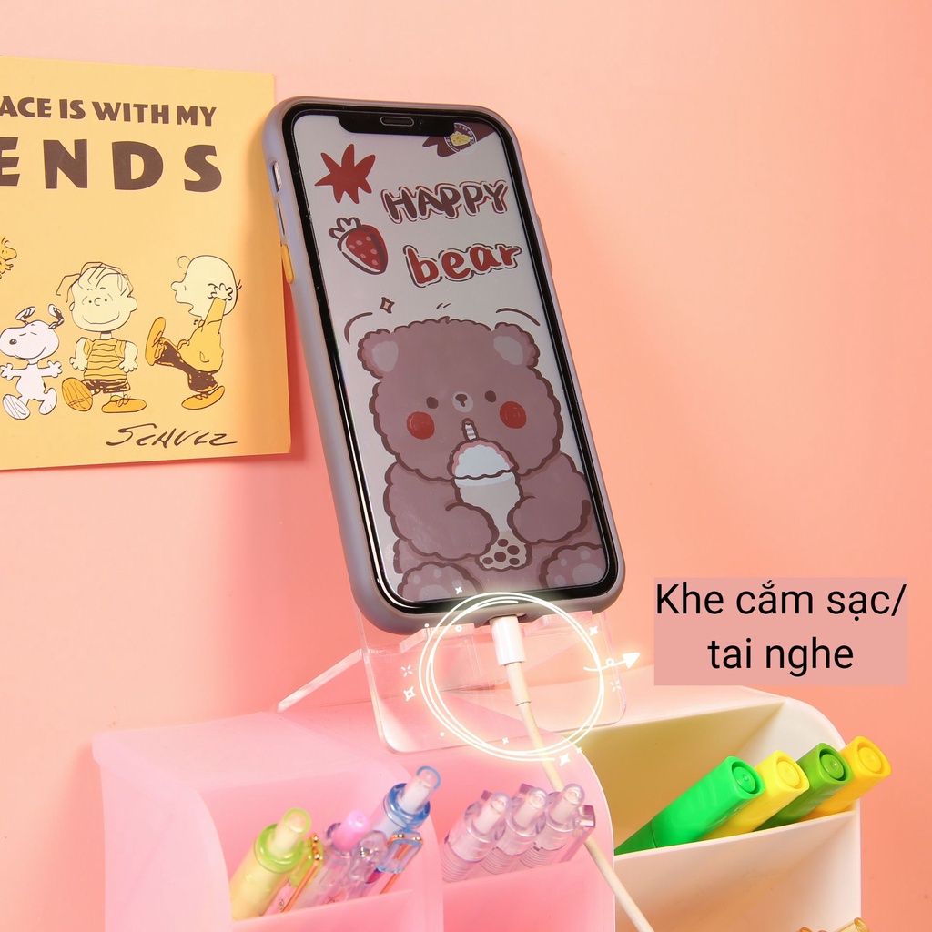 Giá đỡ điện thoại cute Giá đỡ điện thoại nhựa đáng yêu