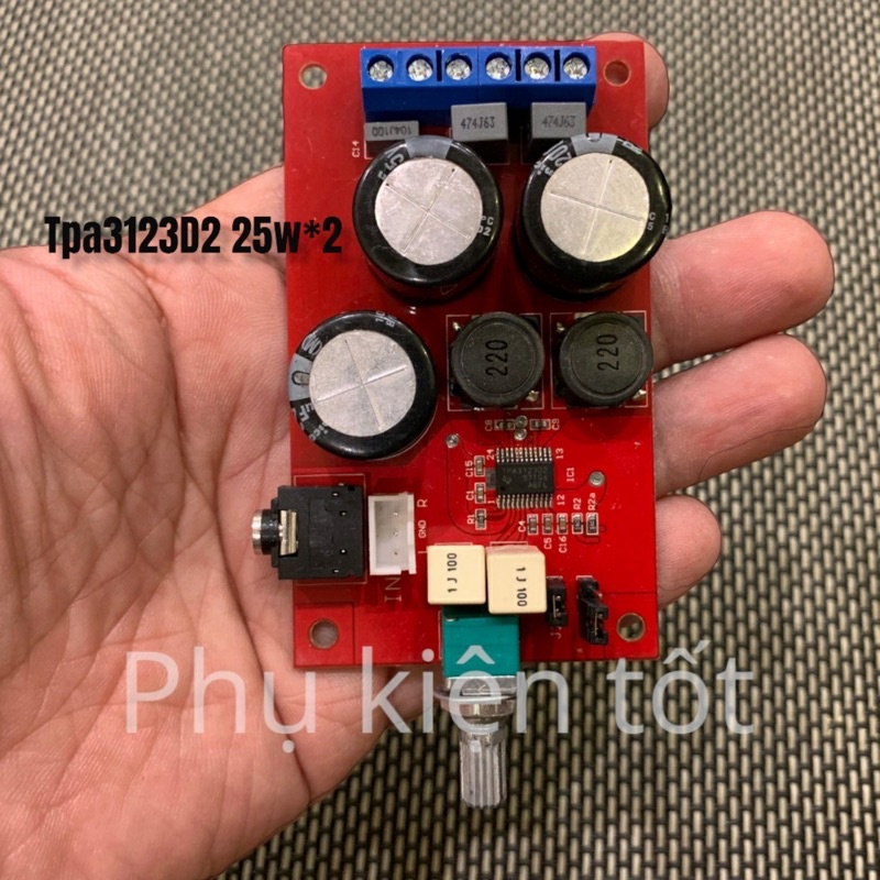 Mạch âm thanh tpa3123d2 25w*2