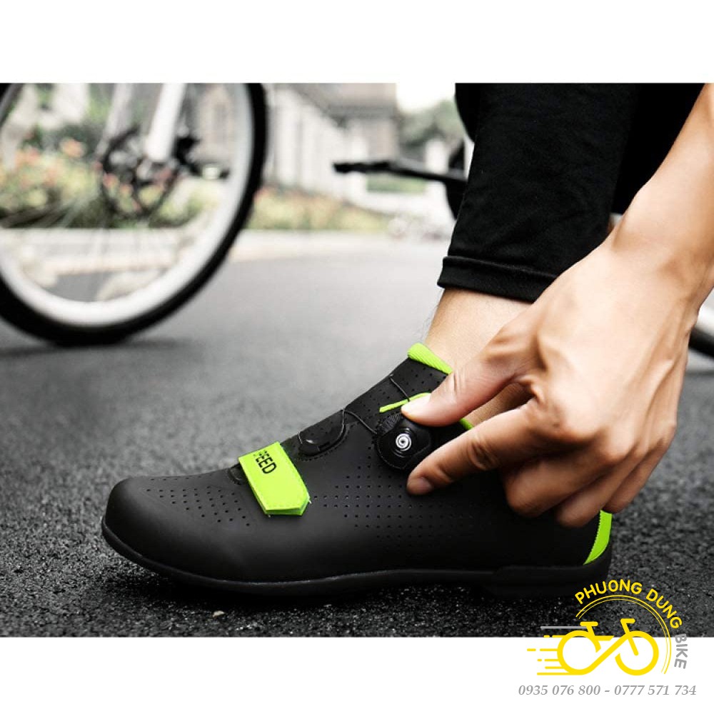 Giày đi xe đạp thể thao Road, MTB SPEED - 1 Khóa Vặn
