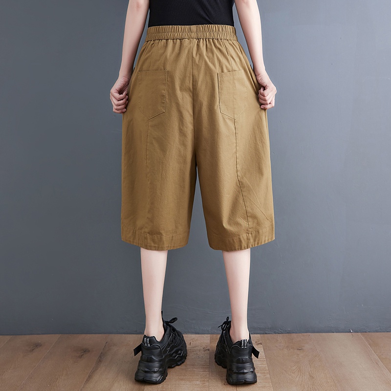 A274 quần bigsize freesize dáng lửng trẻ trung thời trang mẫu mới cạp chun thoải mái