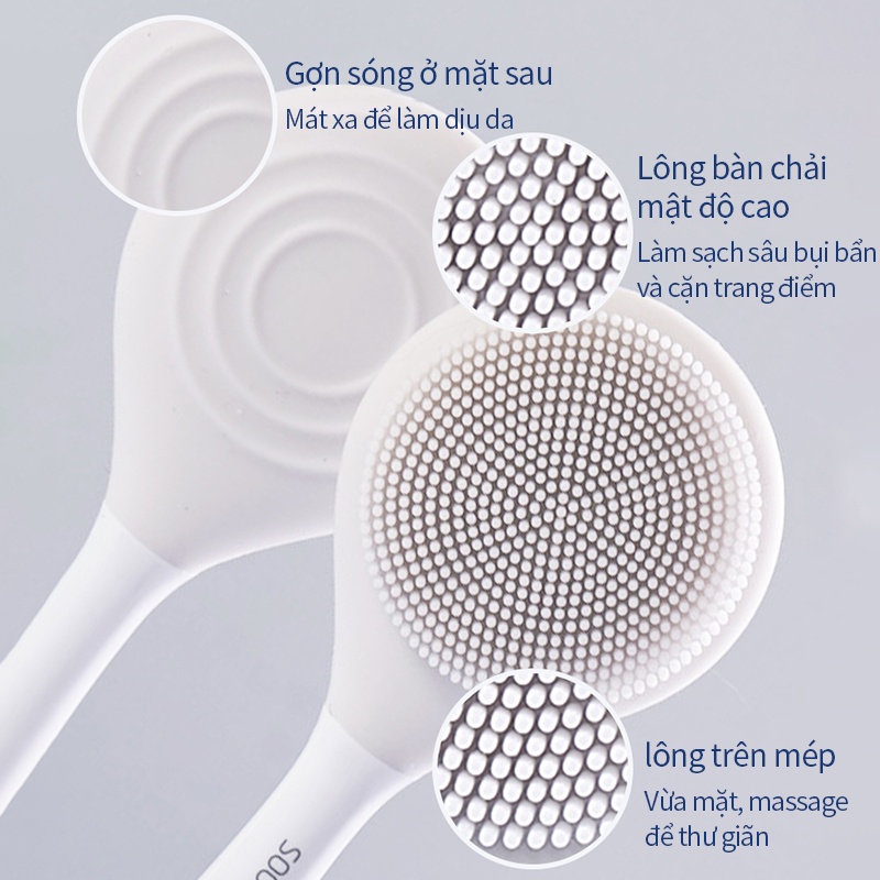 Soocas X3U Bàn chải đánh răng điện thông minh cao cấp  phiên bản mới có đầu bàn chải rửa mặt