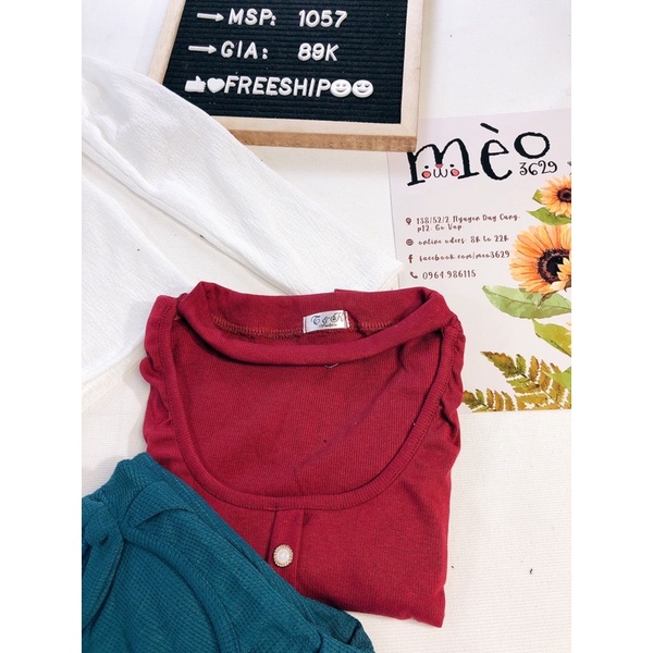 [Chuyên Sỉ] Áo thun ôm có choker cổ - hàng đẹp
