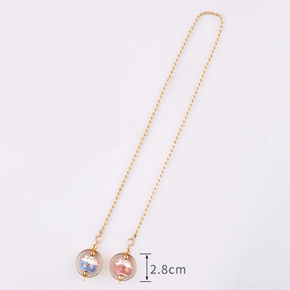 Phụ kiện treo trang trí xe hơi hình mèo may mắn