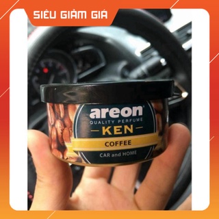 SÁP THƠM BULGARI KEN HƯƠNG CAFE MADE IN BULGARIA, Sáp Thơm AREON Khử Mùi Xe Hơi Cao Cấp tặng phần quà trị giá 50K