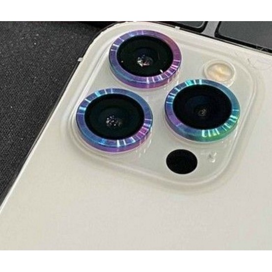 Dán từng mắt camera cầu vồng iPhone 12 Mini, 12, 12 Pro, 11, 11 Pro, 11 Pro Max ánh 7 màu siêu đẹp titan