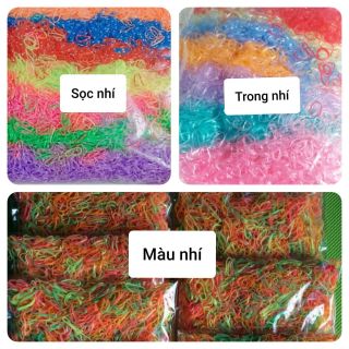 Thun nhí đủ màu,sọc đủ màu,màu trong đủ màu