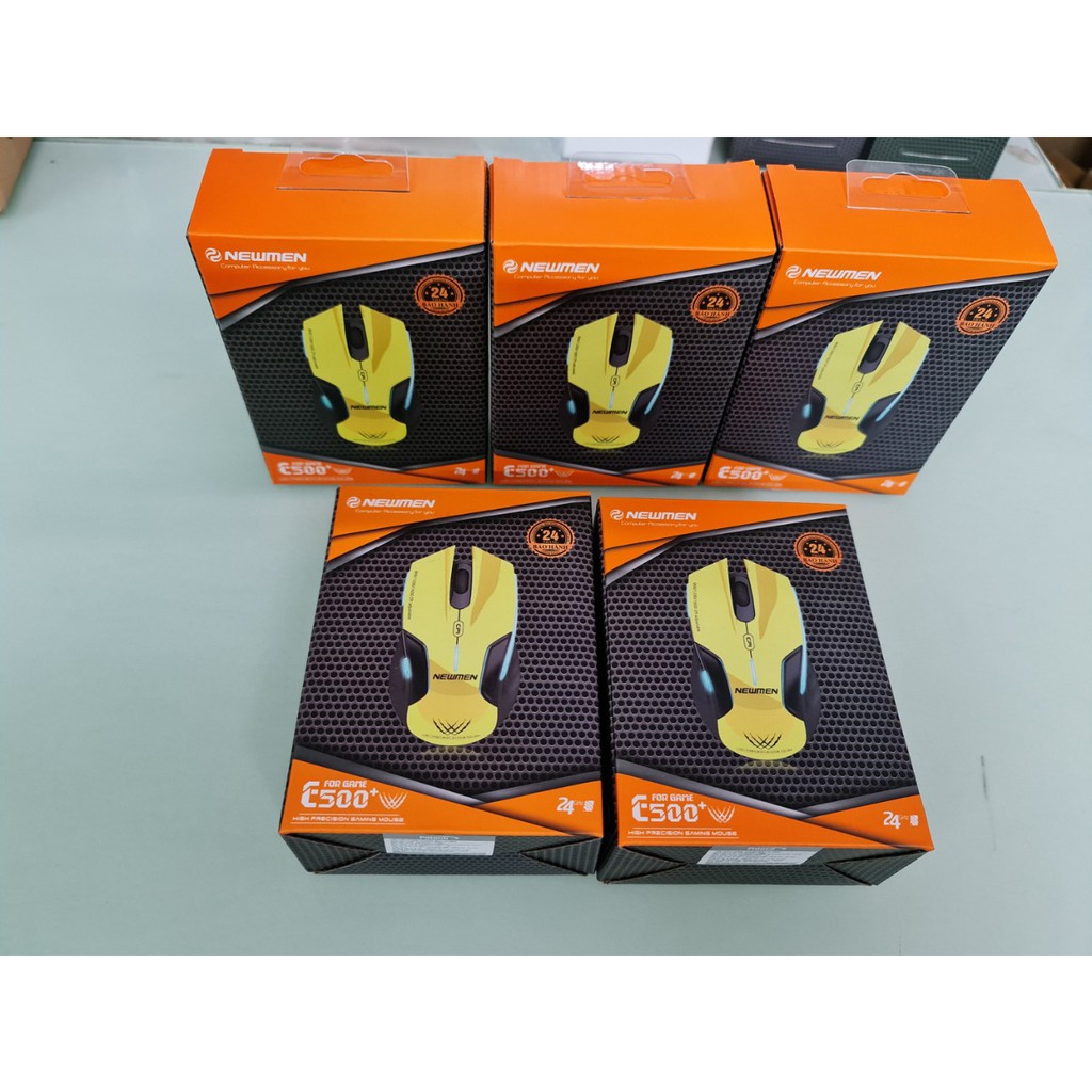 Chuột Máy Tính Không Dây Newmen E500 - Hàng Chính hãng