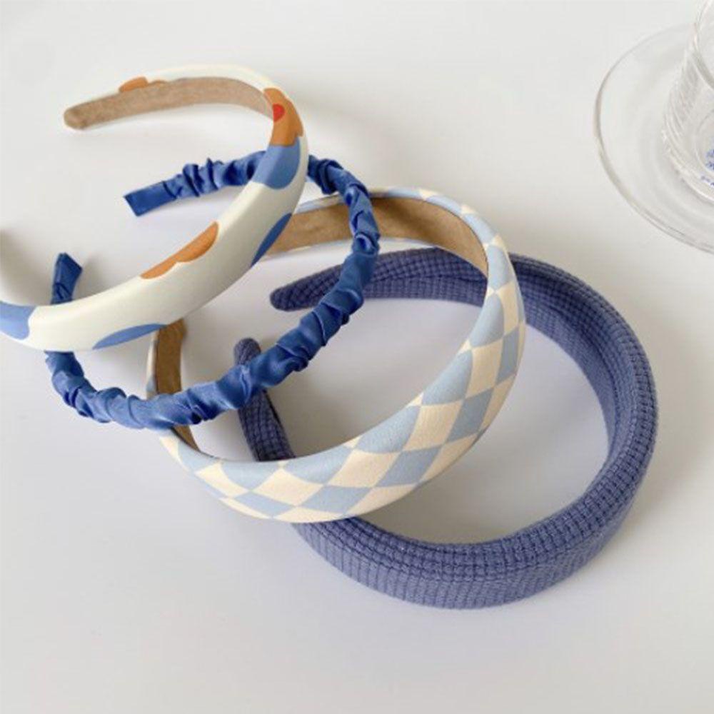 FUTURE Hair Accessories Headband Sponge Hairband Head Hoop Women Non-slip Headwear Fashion Padded Sweet Korean