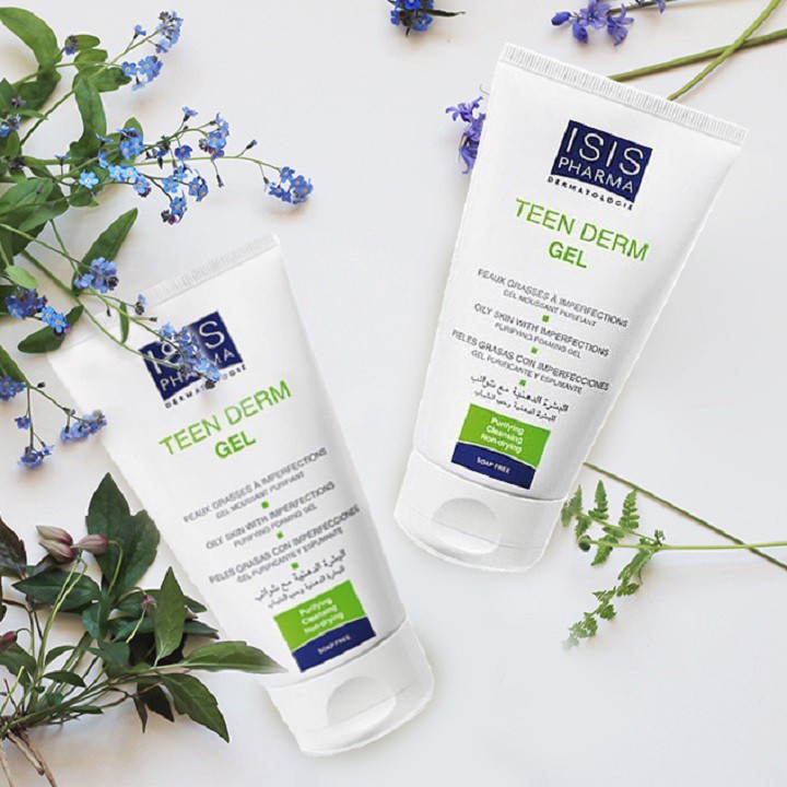 Sữa rửa mặt ISIS Pharma Teen Derm Gel giảm nhờn và ngăn ngừa mụn | BigBuy360 - bigbuy360.vn