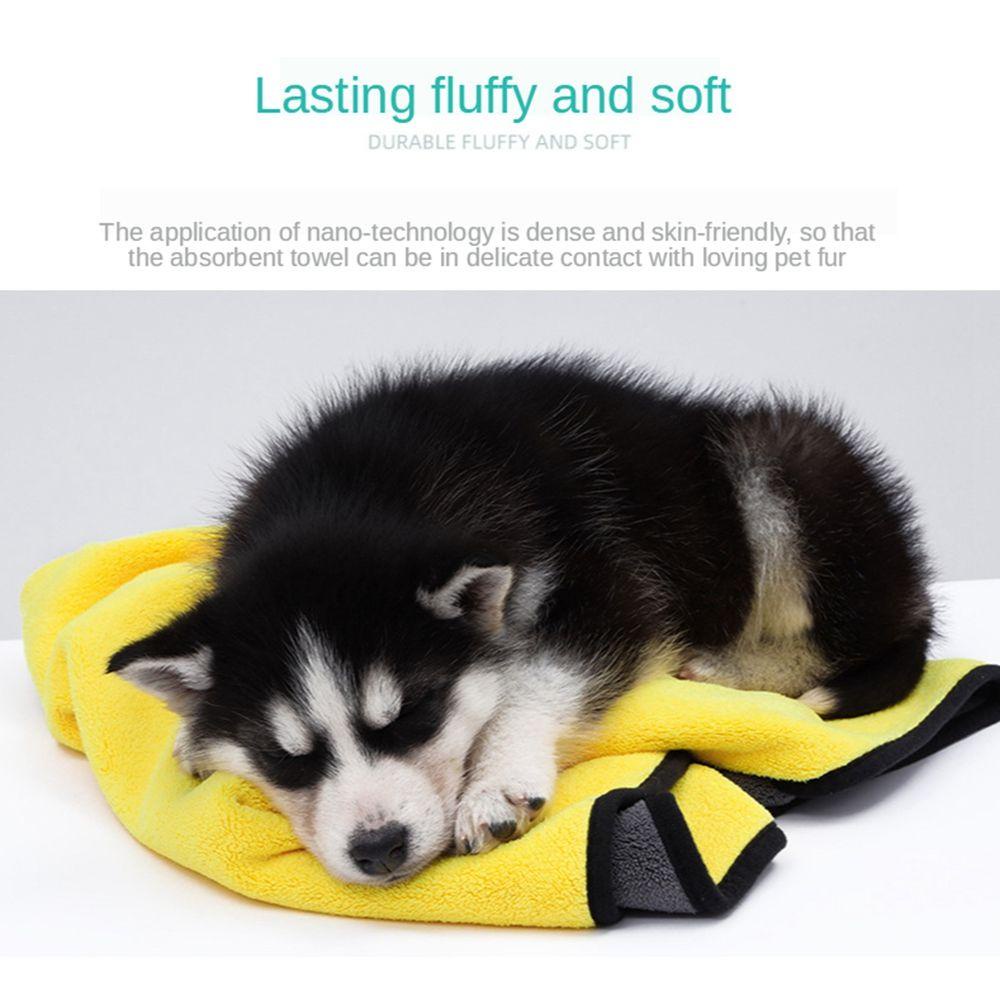 AUGUSTINA Khăn Tắm Cho Thú Cưng Chất Liệu Microfiber Siêu Thấm Hút