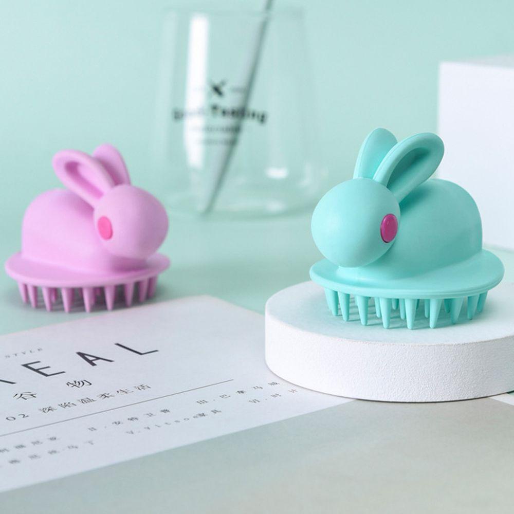 GOGOUP Bàn Chải Gội Đầu Bằng Silicone Tiện Dụng