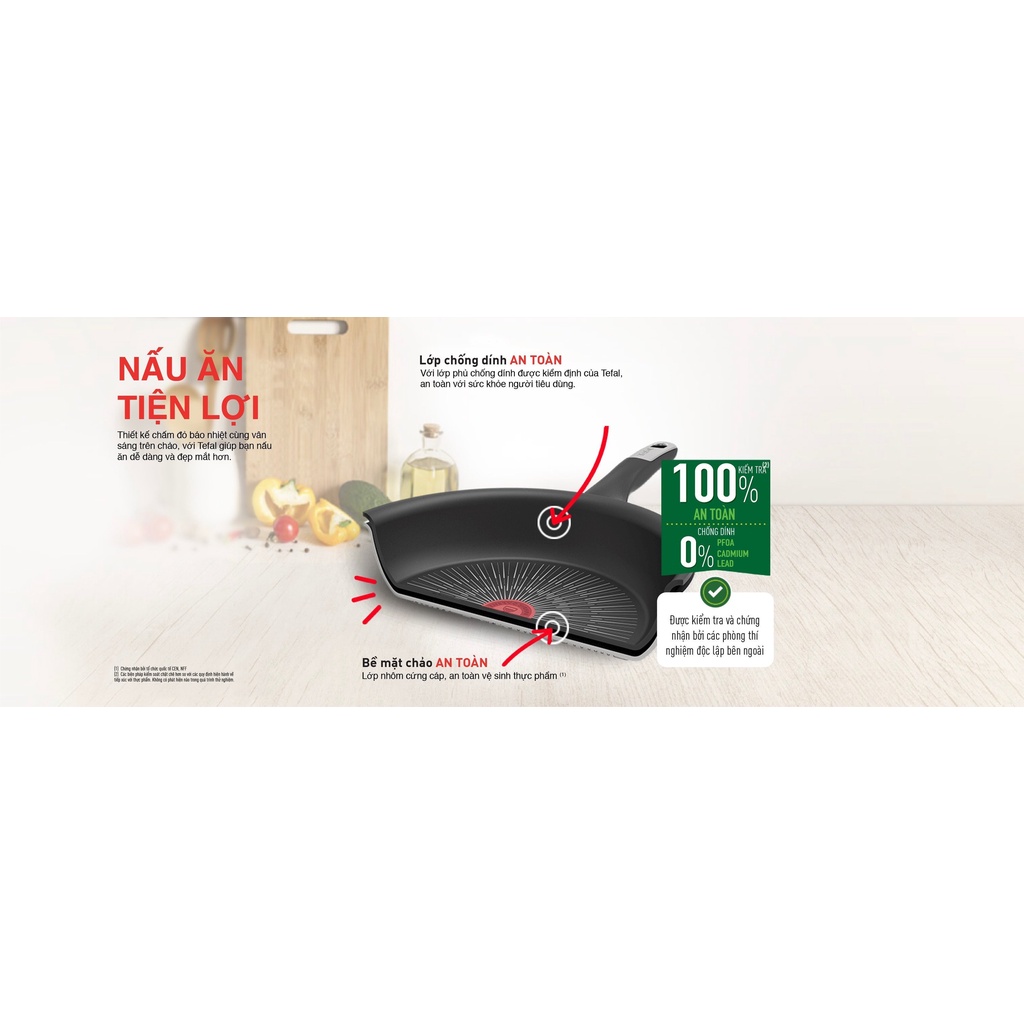 Chảo Tefal ultimate PHÁP - HÀNG GIA DỤNG CAO CẤP 20CM