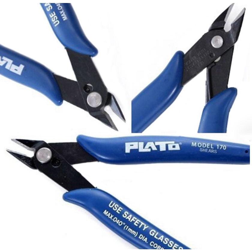 Kìm Cắt Chân Linh Kiện PLATO 170 125mm