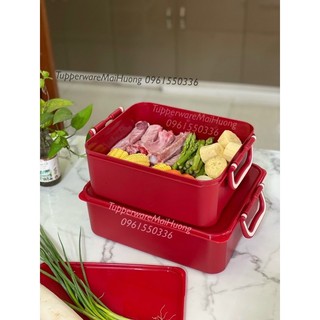 Bộ 2 hộp bảo quản thực phẩm ngâm