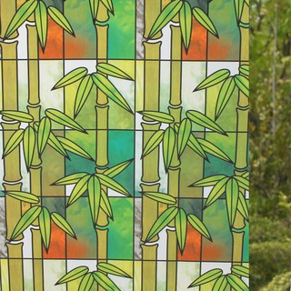 Giấy dán kính hay còn gọi là  ( Decal ) dán kính Cây trúc 3 D  khổ rộng 90cm