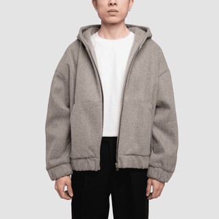 Áo khoác dạ có mũ Unisex 21ST URBAN Wool Hooded nhiều màu