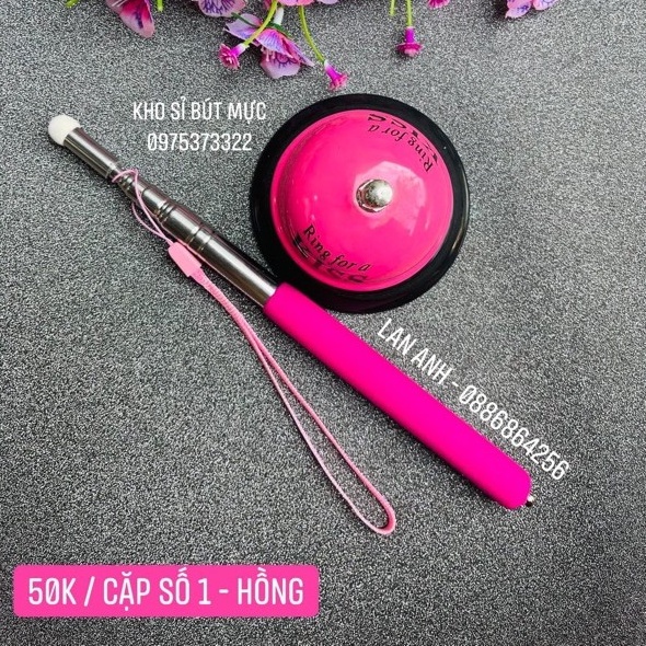 Bộ chuông báo hiệu + chỉ bảng siêu yêu.