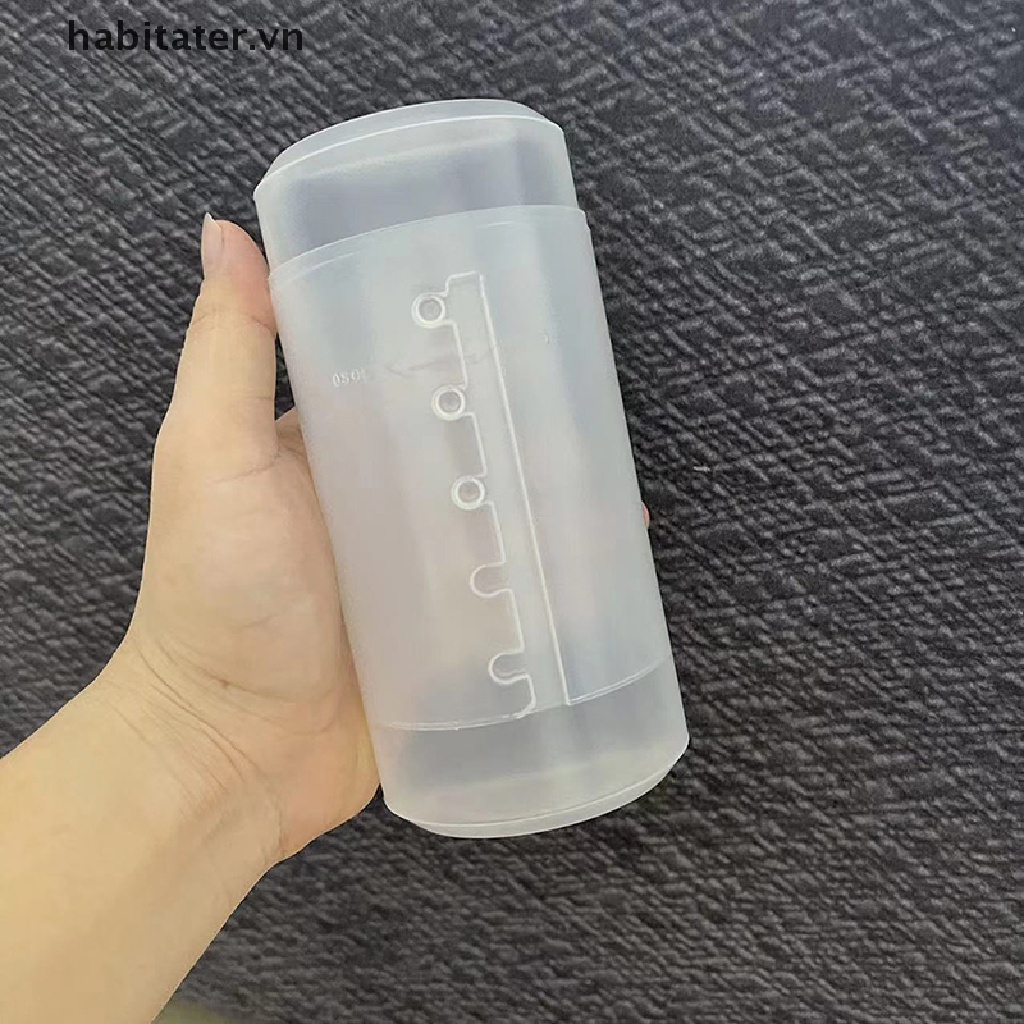 Khay Đựng Cọ Trang Điểm Bằng PP Có Thể Điều Chỉnh Chiều Cao Kèm Nắp Đậy Tiện Dụng