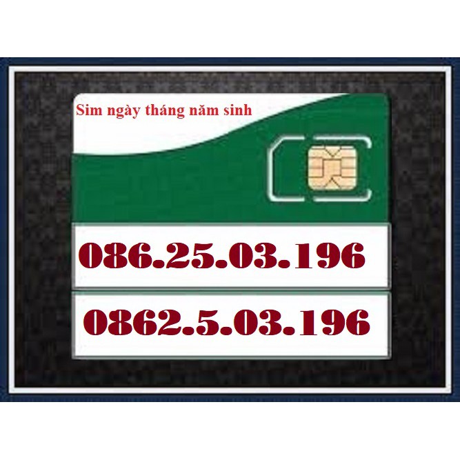 Sim Viettel ngày tháng năm sinh chỉ 299K/1sim part 2