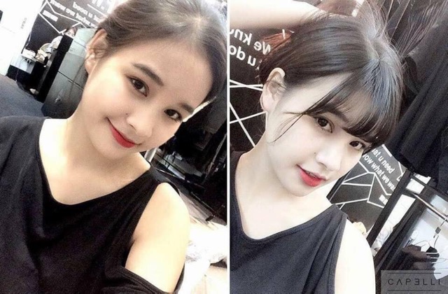 Mái Thưa Tóc Thật Dệt Tay ❤️ 100% Không Pha Tơ , Không lộ viền - Ảnh Thật