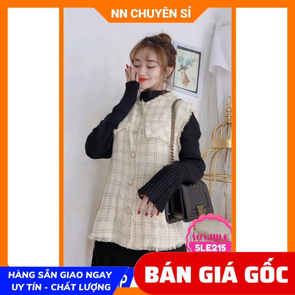 ÁO GHILE CHẤT BỐ CỰC CHẤT ⚡ẢNH THẬT⚡ ÁO GHILE 3 LỖ GÀI NÚT FREESIZE SLE215