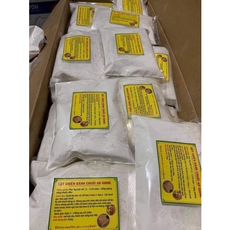 Bột chiên bánh chuối vàng, giòn gói 900gr