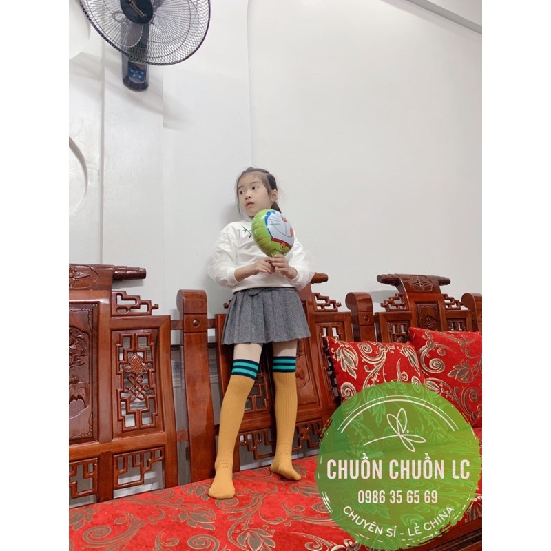 Quần tất len giả bốt cho bé gái