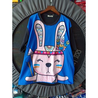 áo thun bigsize nam nữ[thỏ thổ dân] KY45
