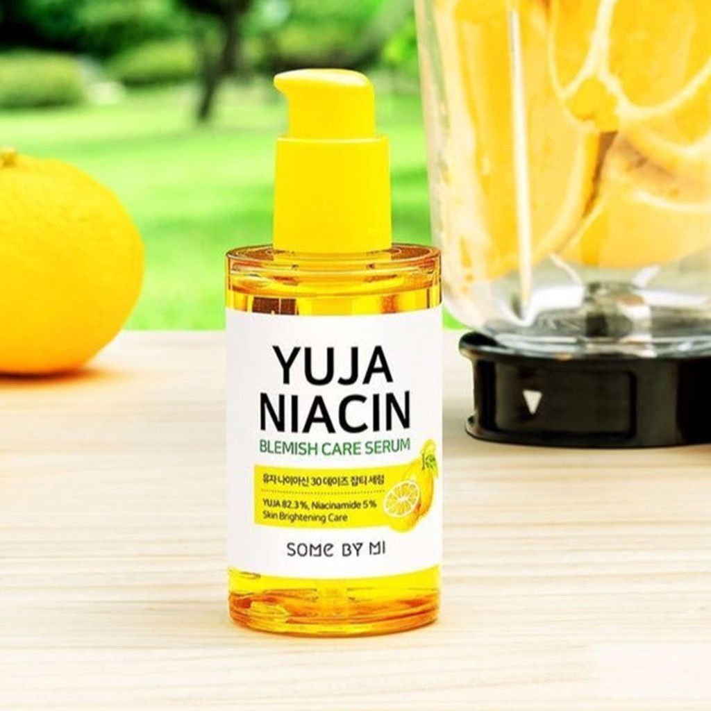 Serum Dưỡng Ẩm, Làm Trắng Da Some By Mi Yuja Niacin 30 Days Blemish Care Serum 50ml