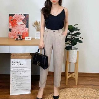 Quần baggy KarenMilen linen
