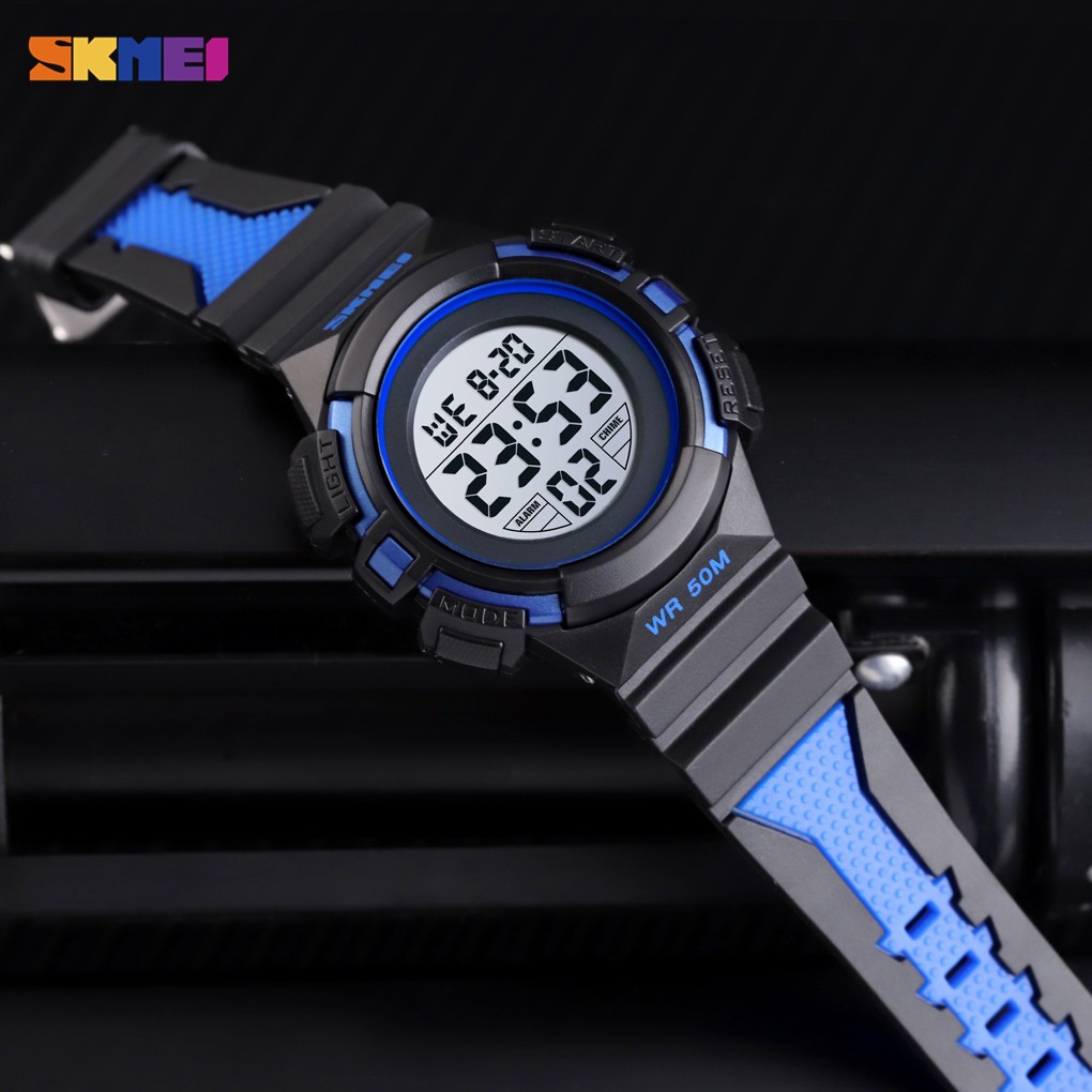 SKMEI 1559 Sport Children Watch Waterproof LED Digital Multifunction Casual Electronic for Boys Girls Gifts | BigBuy360 - bigbuy360.vn