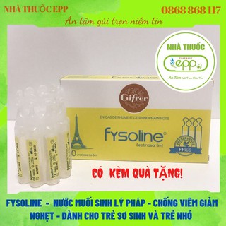 Fysoline vàng - Nước muối sinh lý Pháp
