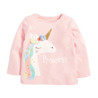 Áo dài tay pony mày hường so so cute