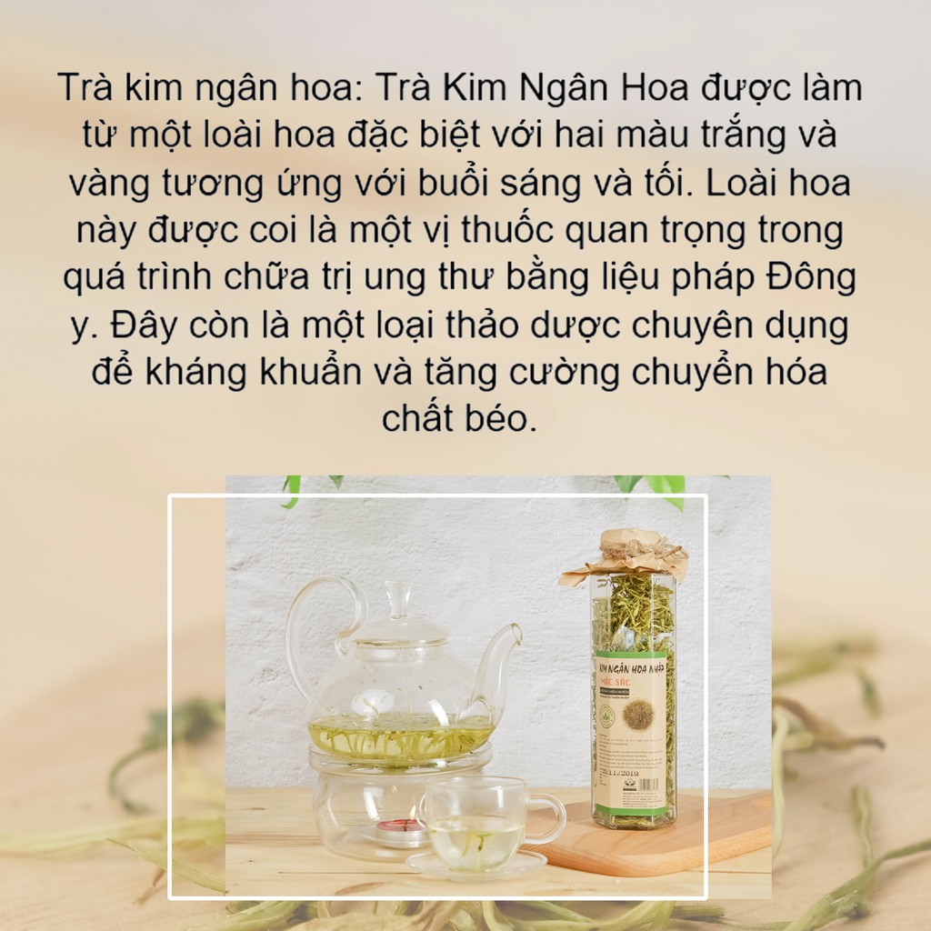 Set quà 6: Trà hoa Cúc Vàng, Cúc Trắng, Kim Ngân Hoa Mộc Sắc cao cấp, quà biếu, quà tặng, quà sức khỏe | BigBuy360 - bigbuy360.vn