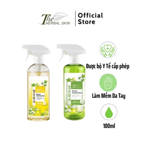 Rửa Tay Khô Sát Khuẩn The Herbal Skin 500ml