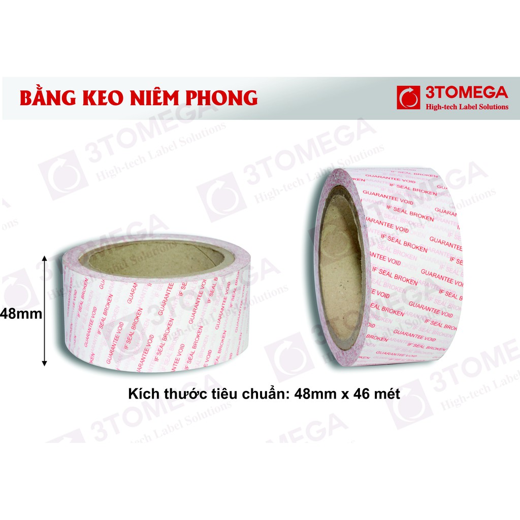 Băng keo niêm phong - tiếng Anh