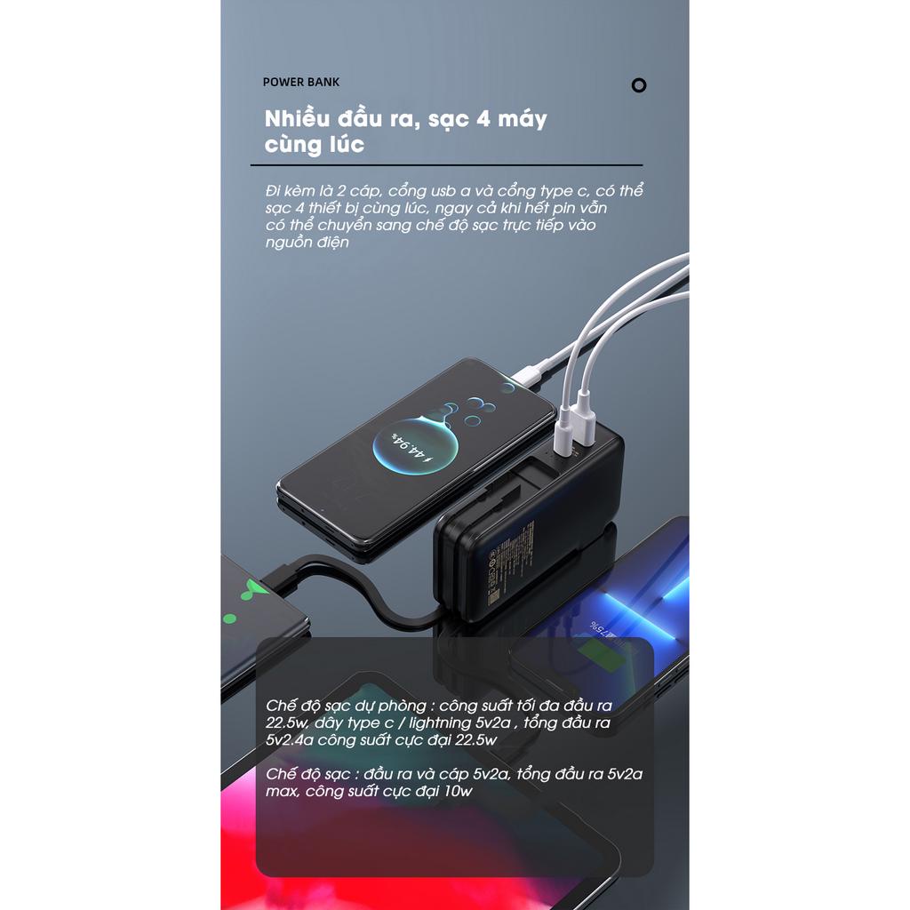 Pin Dự Phòng Sạc Nhanh 22.5W Pisen TS-D312 10.000mAh