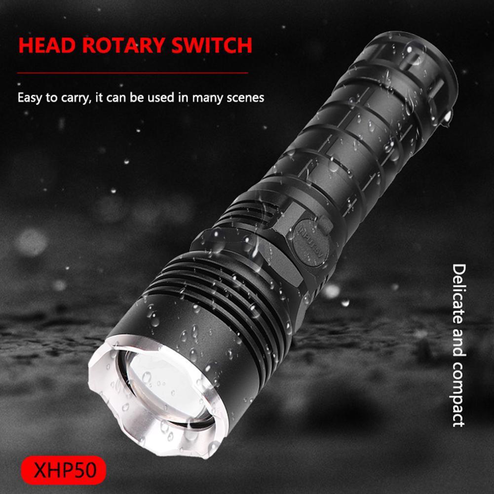Tactical Flashlight LED Torch 5 Mode Light Hunting Ultra Bright Camping