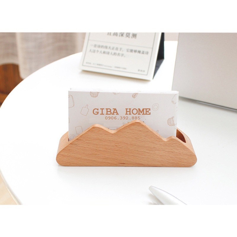 HỘP ĐỰNG DANH THIẾP BẰNG GỖ - Name Card Case Storage Box